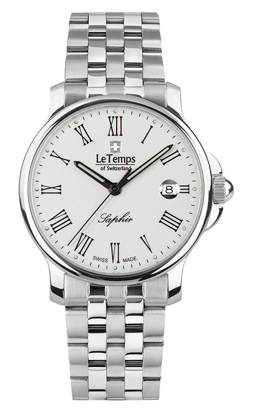 LeTemps ZAFIRA GENT SAPHIR QUARZ WATCH 50M