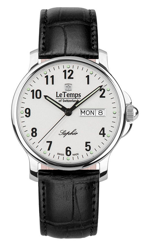 LeTemps ZAFIRA GENT SAPHIR QUARZ WATCH 50M