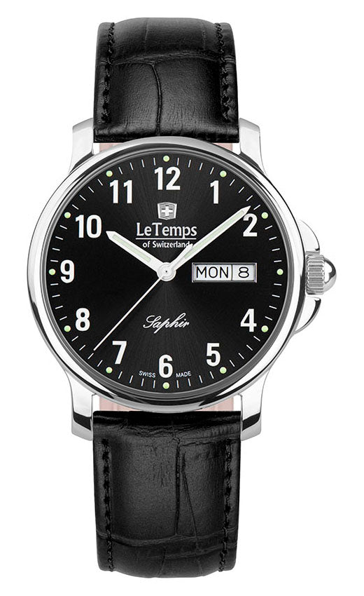 LeTemps ZAFIRA GENT SAPHIR QUARZ WATCH 50M