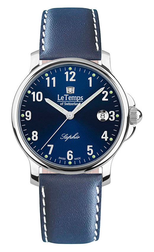 LeTemps ZAFIRA GENT SAPHIR QUARZ WATCH 50M