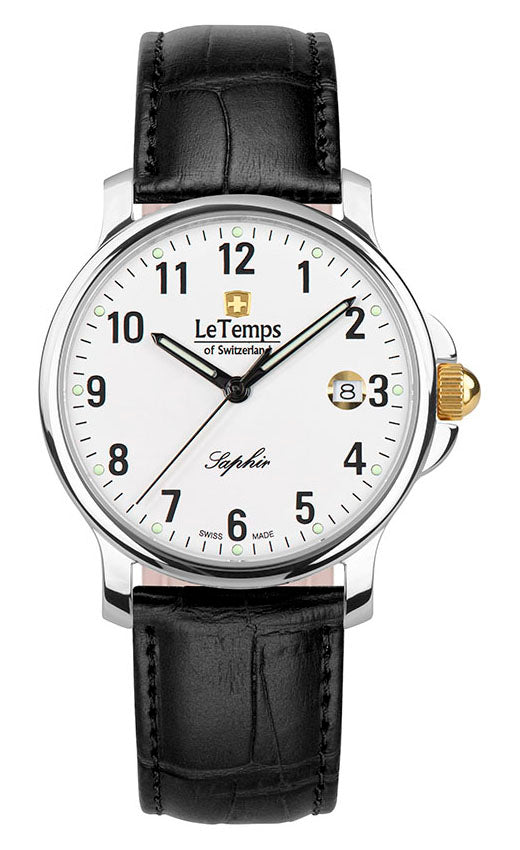 LeTemps ZAFIRA GENT SAPHIR QUARZ WATCH 50M