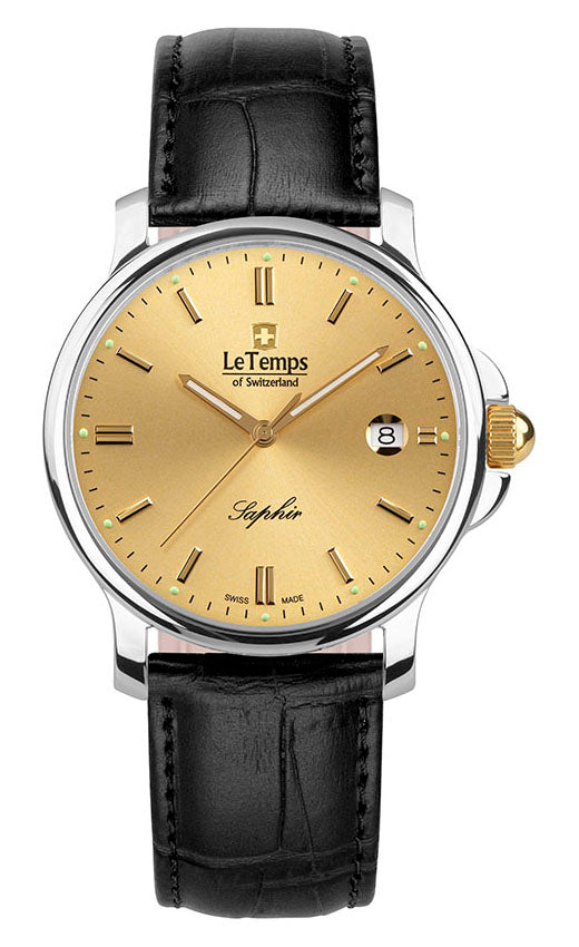 LeTemps ZAFIRA GENT SAPHIR QUARZ WATCH 50M