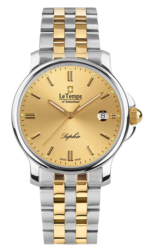 LeTemps ZAFIRA GENT SAPHIR QUARZ WATCH 50M