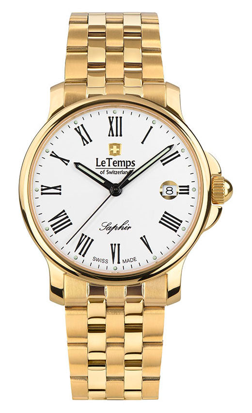 LeTemps ZAFIRA GENT SAPHIR QUARZ WATCH 50M