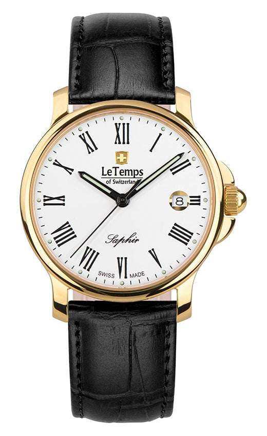 LeTemps ZAFIRA GENT SAPHIR QUARZ WATCH 50M