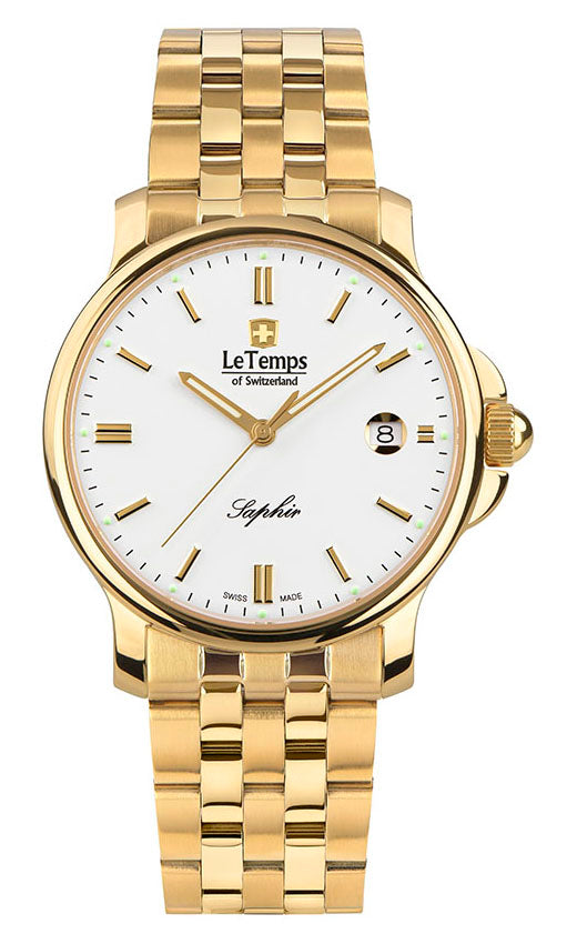 LeTemps ZAFIRA GENT SAPHIR QUARZ WATCH 50M
