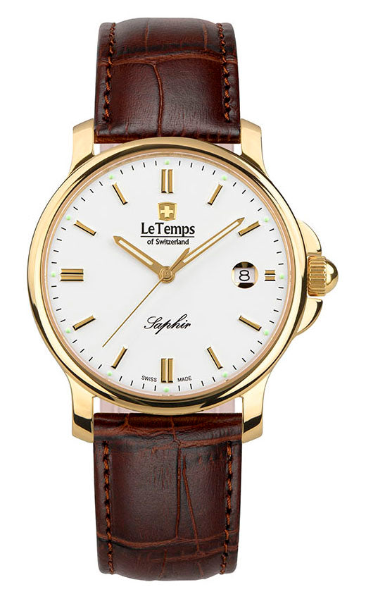 LeTemps ZAFIRA GENT SAPHIR QUARZ WATCH 50M