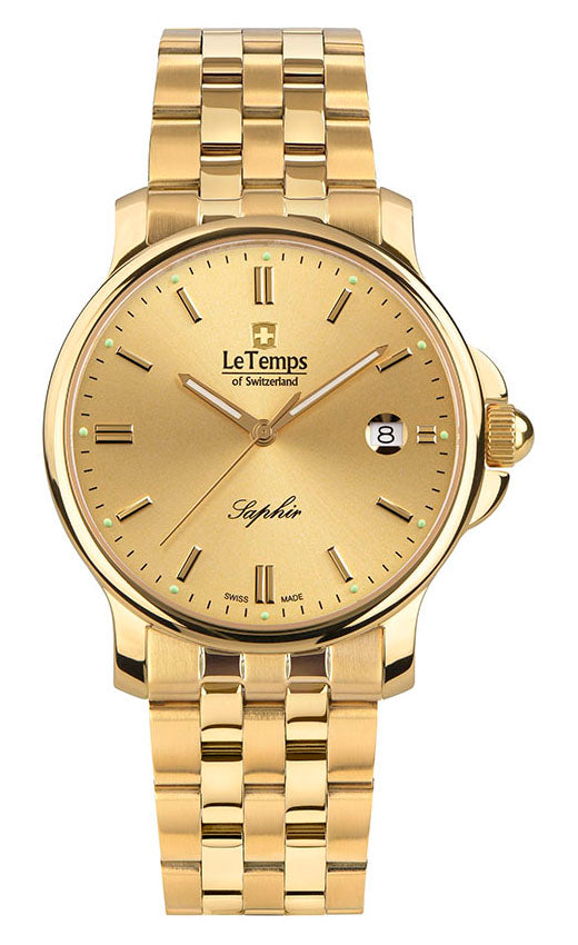 LeTemps ZAFIRA GENT SAPHIR QUARZ WATCH 50M