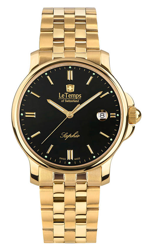 LeTemps ZAFIRA GENT SAPHIR QUARZ WATCH 50M