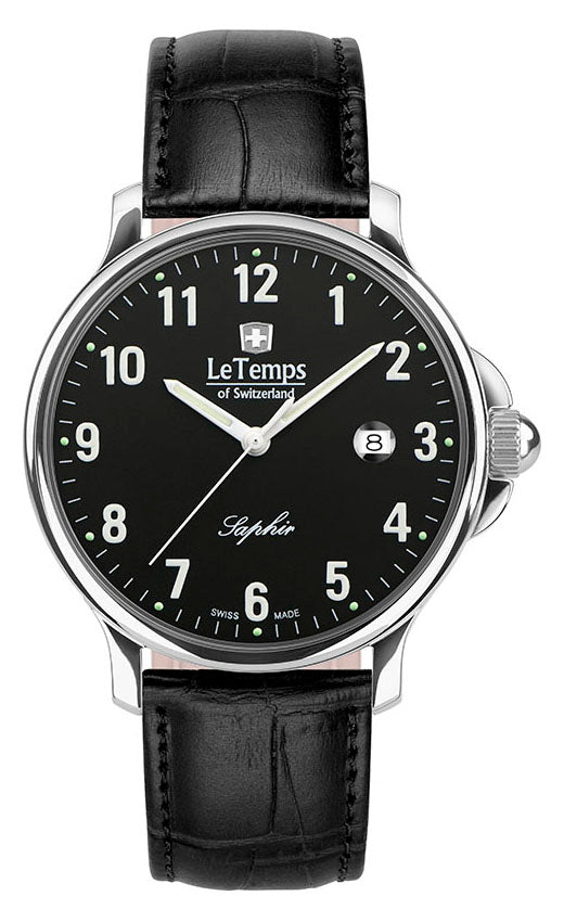LeTemps ZAFIRA GENT 41 SAPHIR QUARZ WATCH 50M