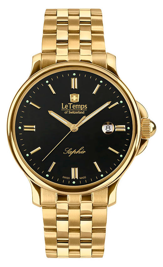 LeTemps ZAFIRA GENT 41 SAPHIR QUARZ WATCH 50M