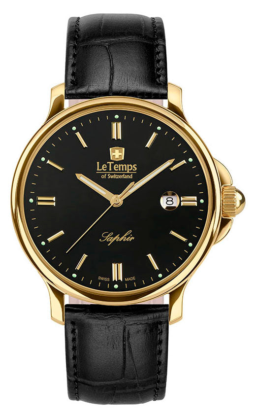 LeTemps ZAFIRA GENT 41 SAPHIR QUARZ WATCH 50M