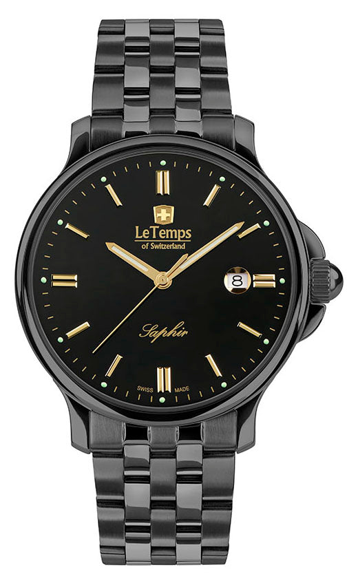 LeTemps ZAFIRA GENT 41 SAPHIR QUARZ WATCH 50M