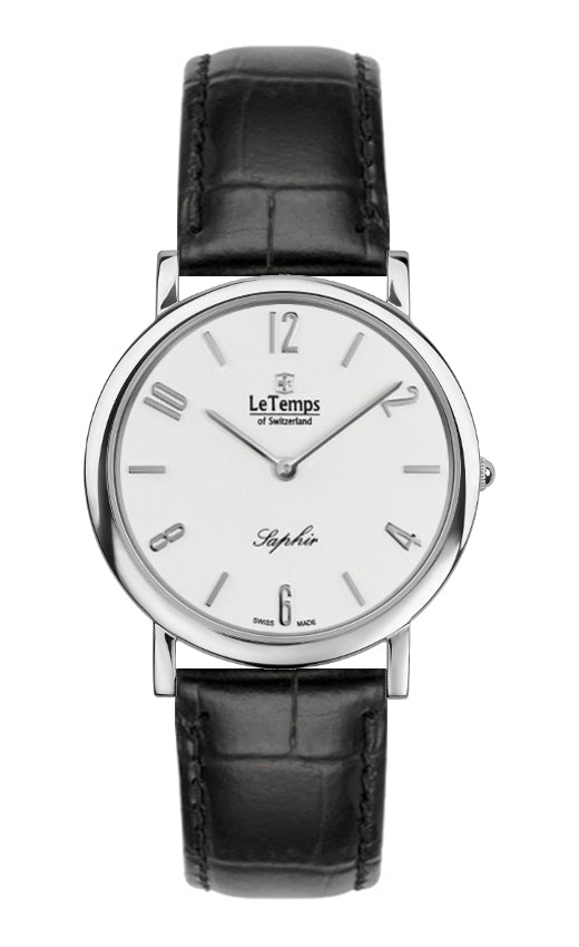 LeTemps ZAFIRA SLIM SAPHIR QUARZ WATCH 30M