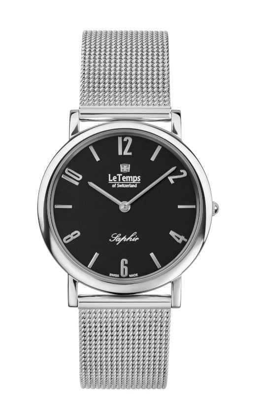 LeTemps ZAFIRA SLIM SAPHIR QUARZ WATCH 30M