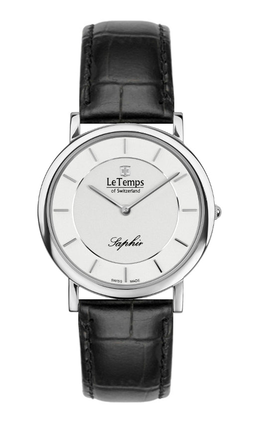 LeTemps ZAFIRA SLIM SAPHIR QUARZ WATCH 30M