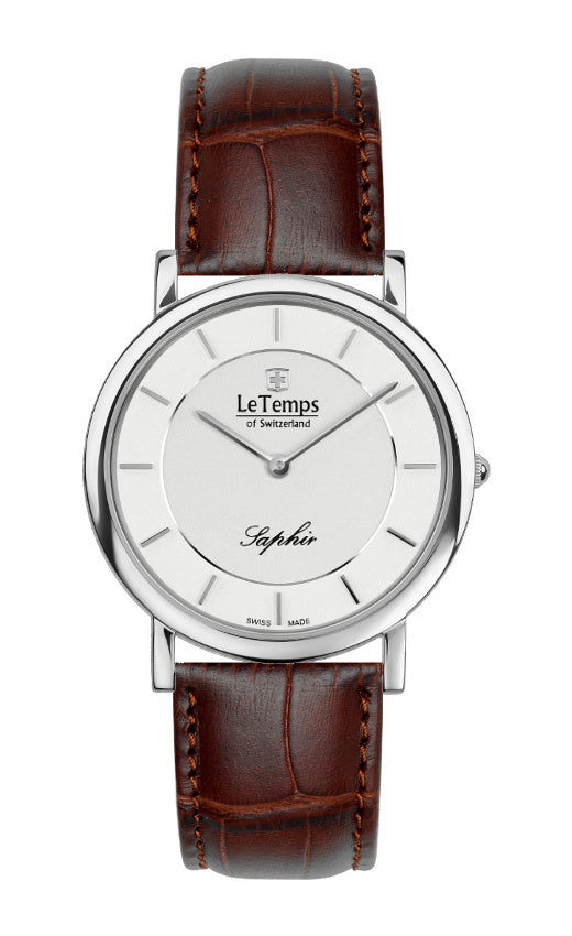 LeTemps ZAFIRA SLIM SAPHIR QUARZ WATCH 30M