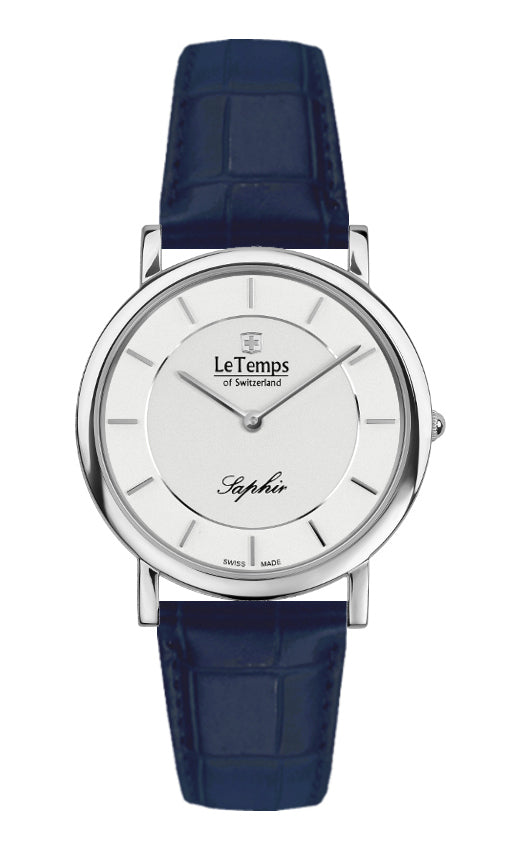 LeTemps ZAFIRA SLIM SAPHIR QUARZ WATCH 30M