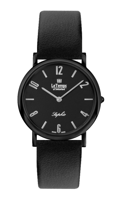 LeTemps ZAFIRA SLIM SAPHIR QUARZ WATCH 30M