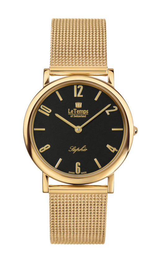 LeTemps ZAFIRA SLIM SAPHIR QUARZ WATCH 30M