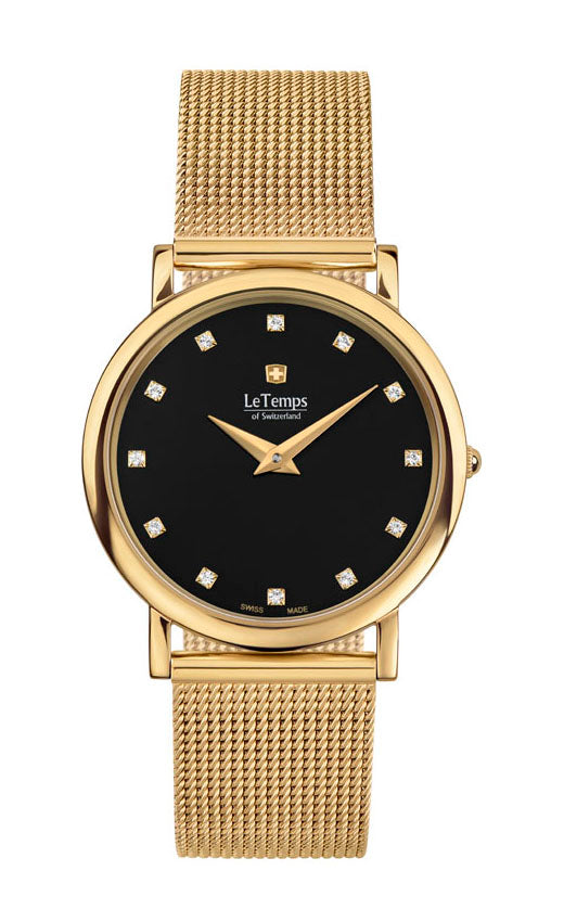 LeTemps ZAFIRA SLIM SAPHIR QUARZ WATCH 30M