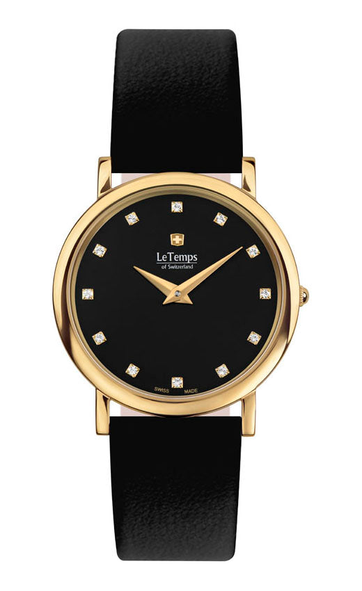 LeTemps ZAFIRA SLIM SAPHIR QUARZ WATCH 30M