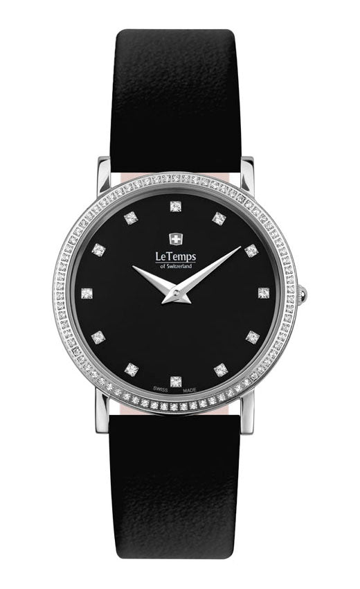 LeTemps ZAFIRA SLIM SWAROVSKI SAPHIR QUARZ WATCH 30M