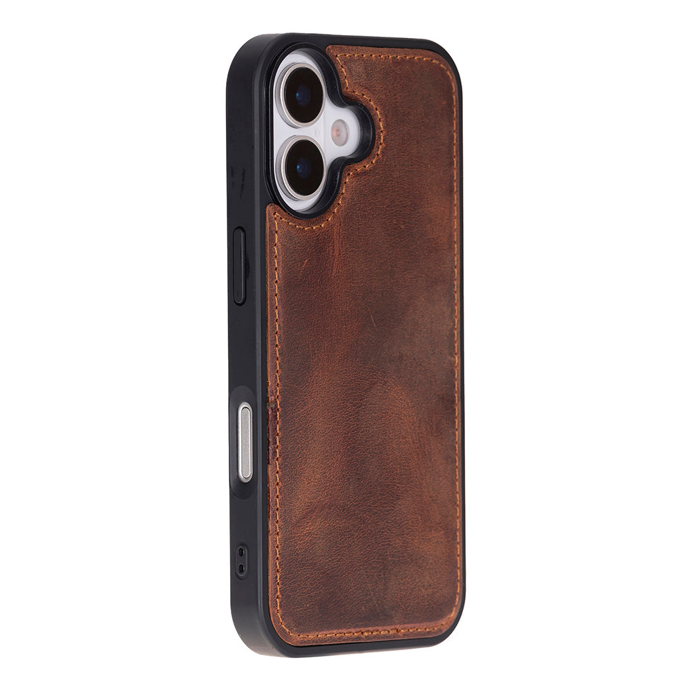 iPhone 17 Magicportemonnaie Echtleder Geldbörsenhülle