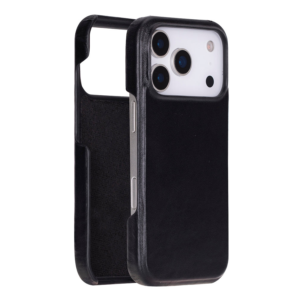 iPhone 17 Pro (6.3") Ultimate-Jackett Echtleder Dünne Hülle