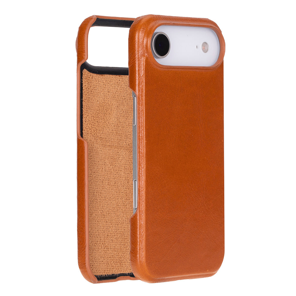 iPhone 17 Air (6.9") Ultimate-Jackett Echtleder Dünne Hülle