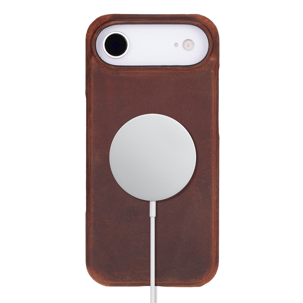 iPhone 17 Air (6.9") Ultimate-Jackett Echtleder Dünne Hülle
