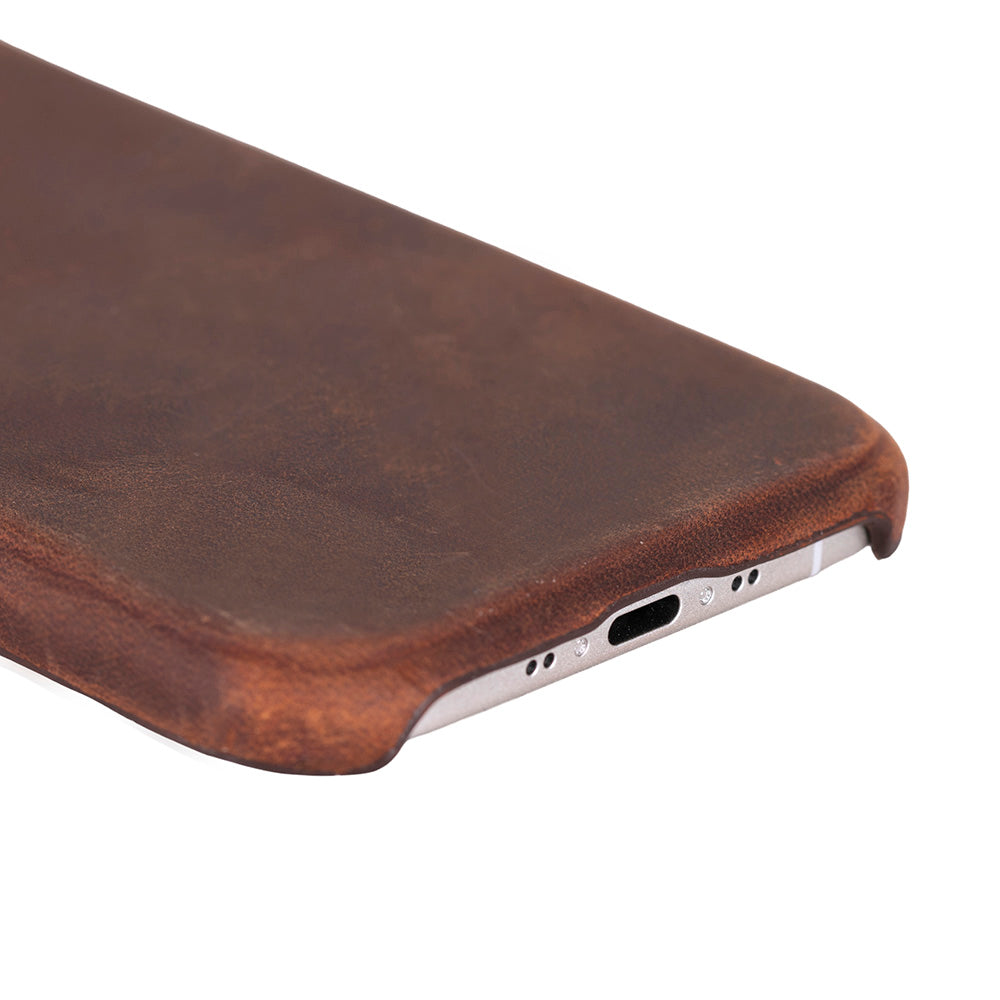 iPhone 17 Air (6.9") Ultimate-Jackett Echtleder Dünne Hülle