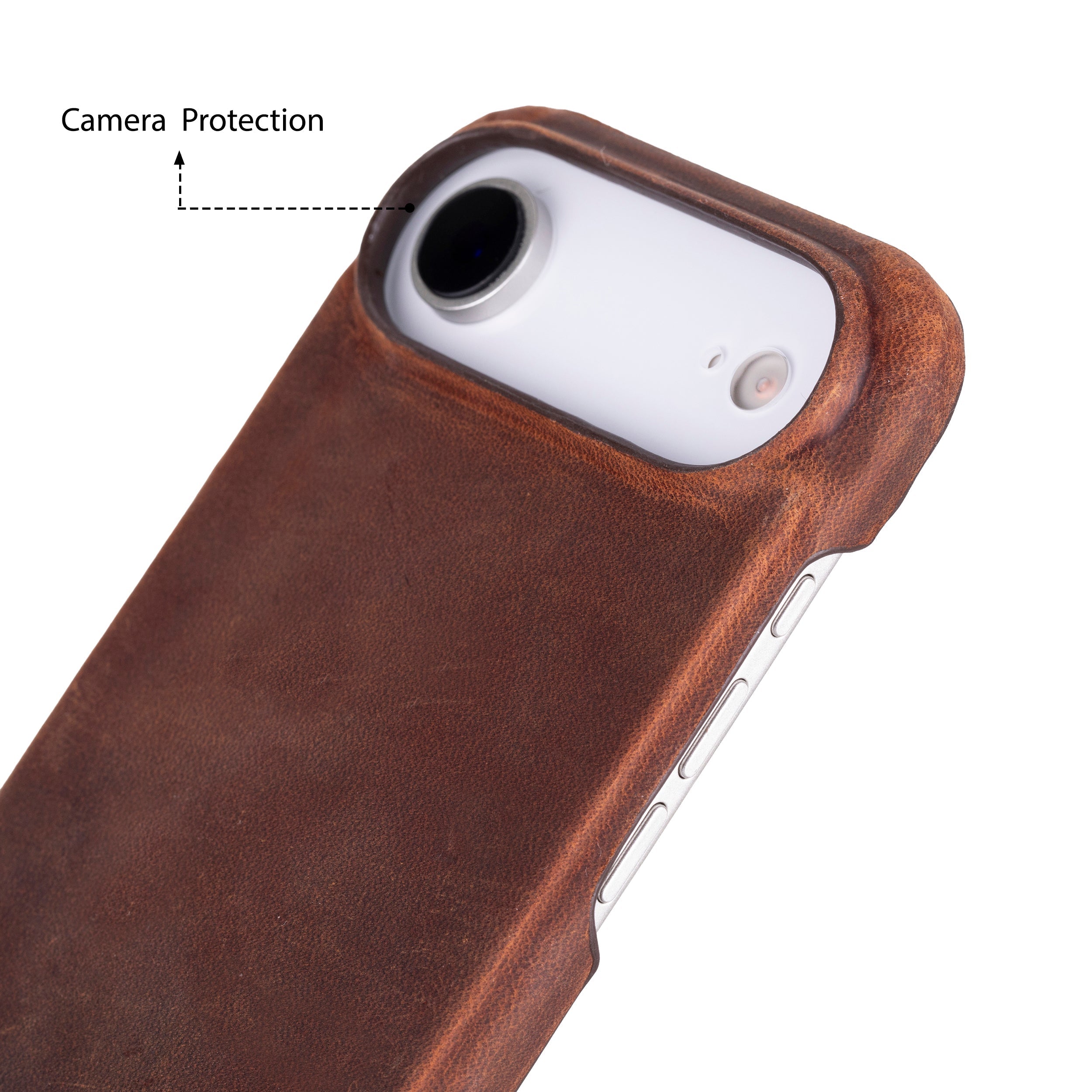 iPhone 17 Air (6.9") Ultimate-Jackett Echtleder Dünne Hülle - Phonebazaar