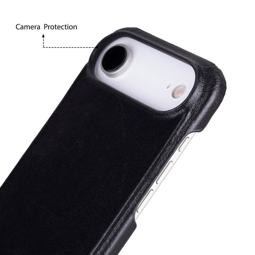 iPhone 17 Air (6.9") Ultimate-Jackett Echtleder Dünne Hülle - Phonebazaar