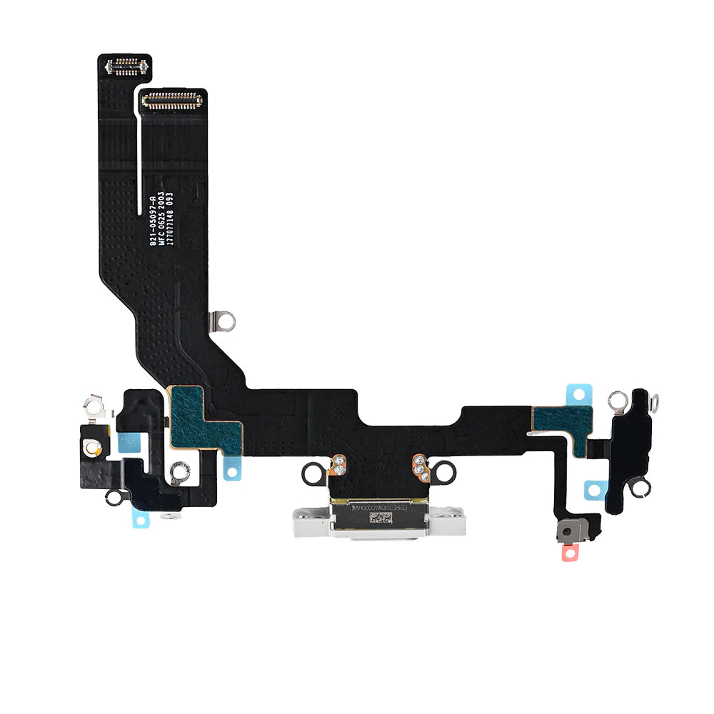 Für iPhone 16e System Ladekabel Flex Weiss, Schwarz