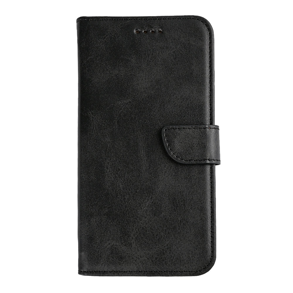 Rixus Book Case Wallet Case für Samsung Galaxy S25 Edge Schwarz