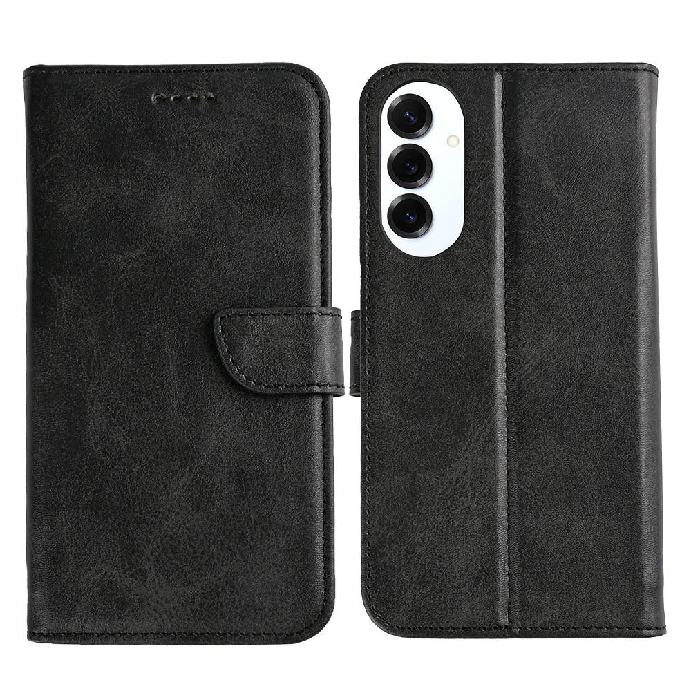 Rixus Book Case Wallet Case für Samsung Galaxy S25 Edge Schwarz