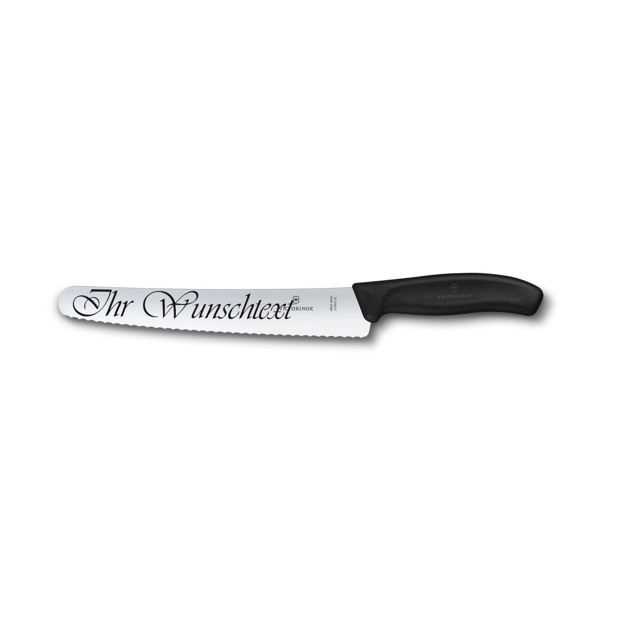 Victorinox Swiss Classic Brot- und Konditormesser, 22 cm mit Gravur