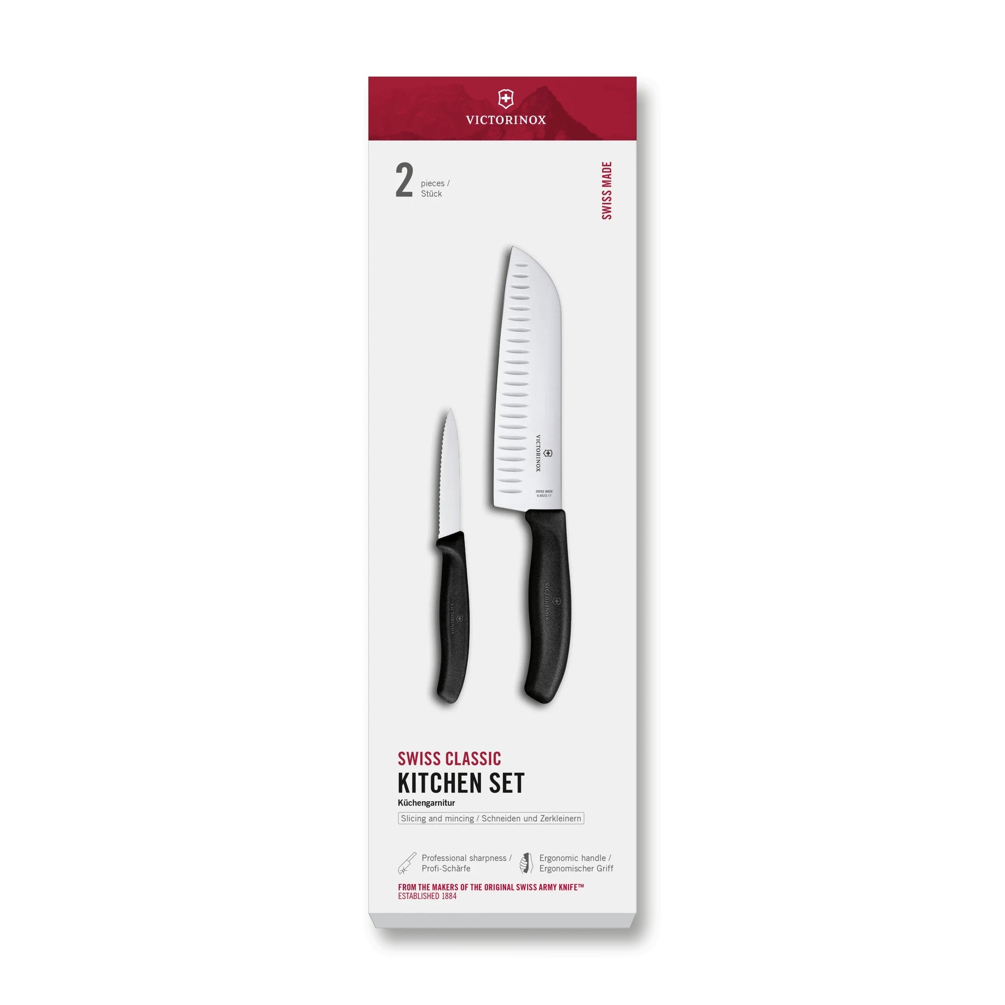Victorinox Swiss Classic Küchengarnitur, 2-teilig, 17 cm