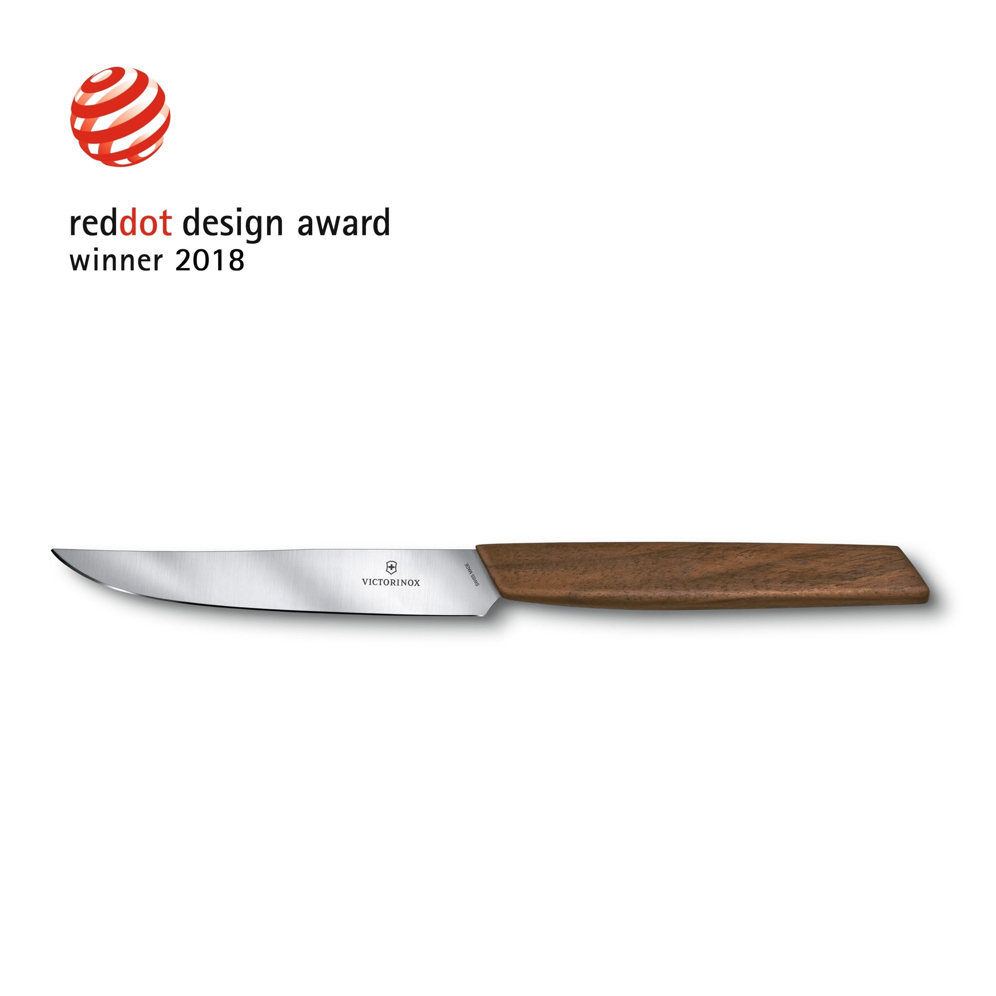 Victorinox Swiss Modern Steakmesser-Set, gerader Schliff, 12 cm