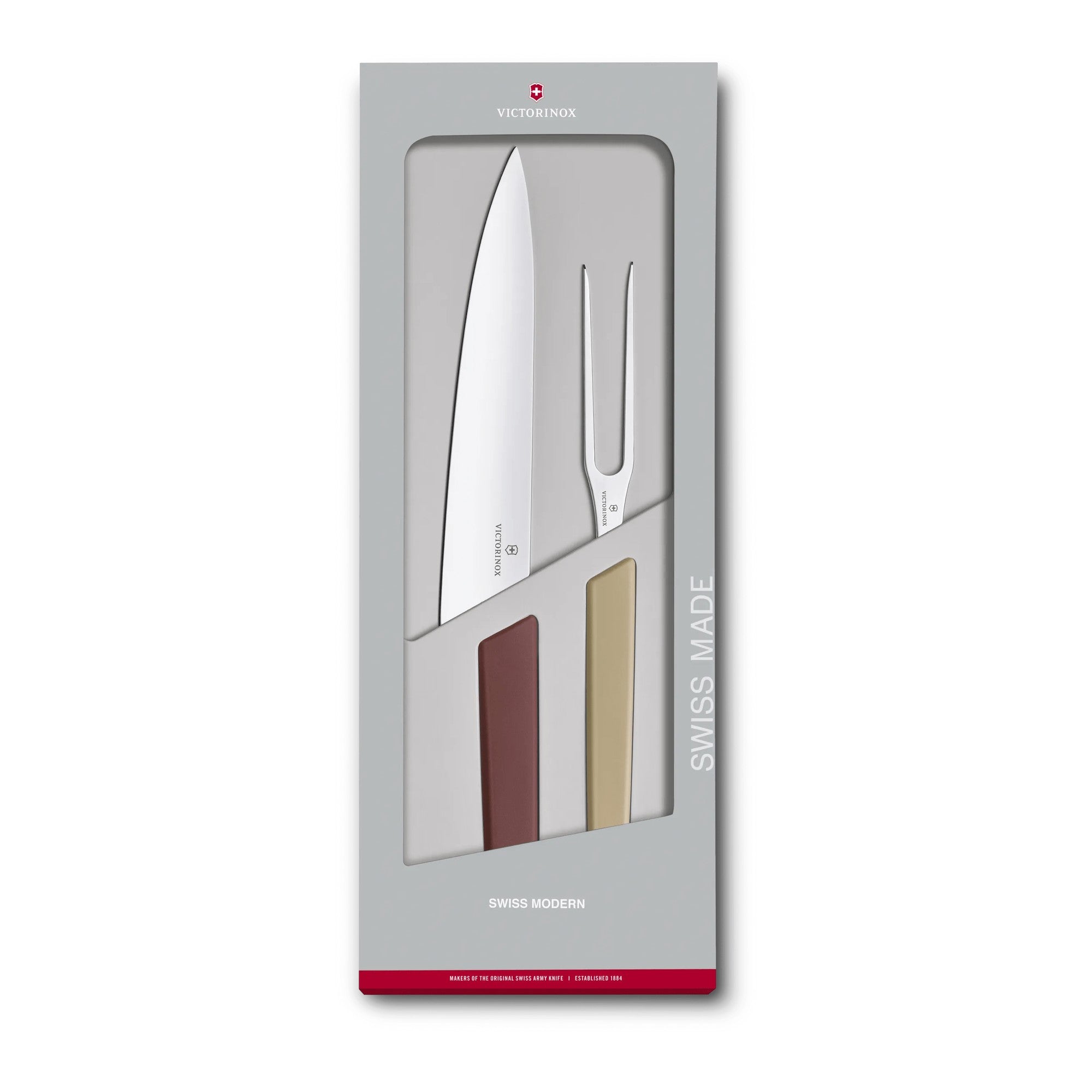 Victorinox Swiss Modern Tranchier-Set, 2-teilig, 22 cm