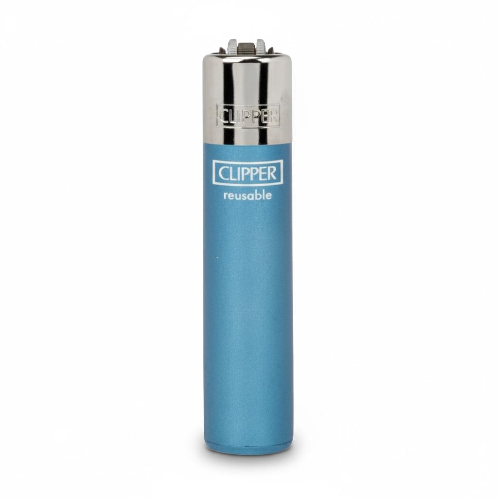 Clipper Large Crystal Blau (Auf Wunsch mit Gravur)