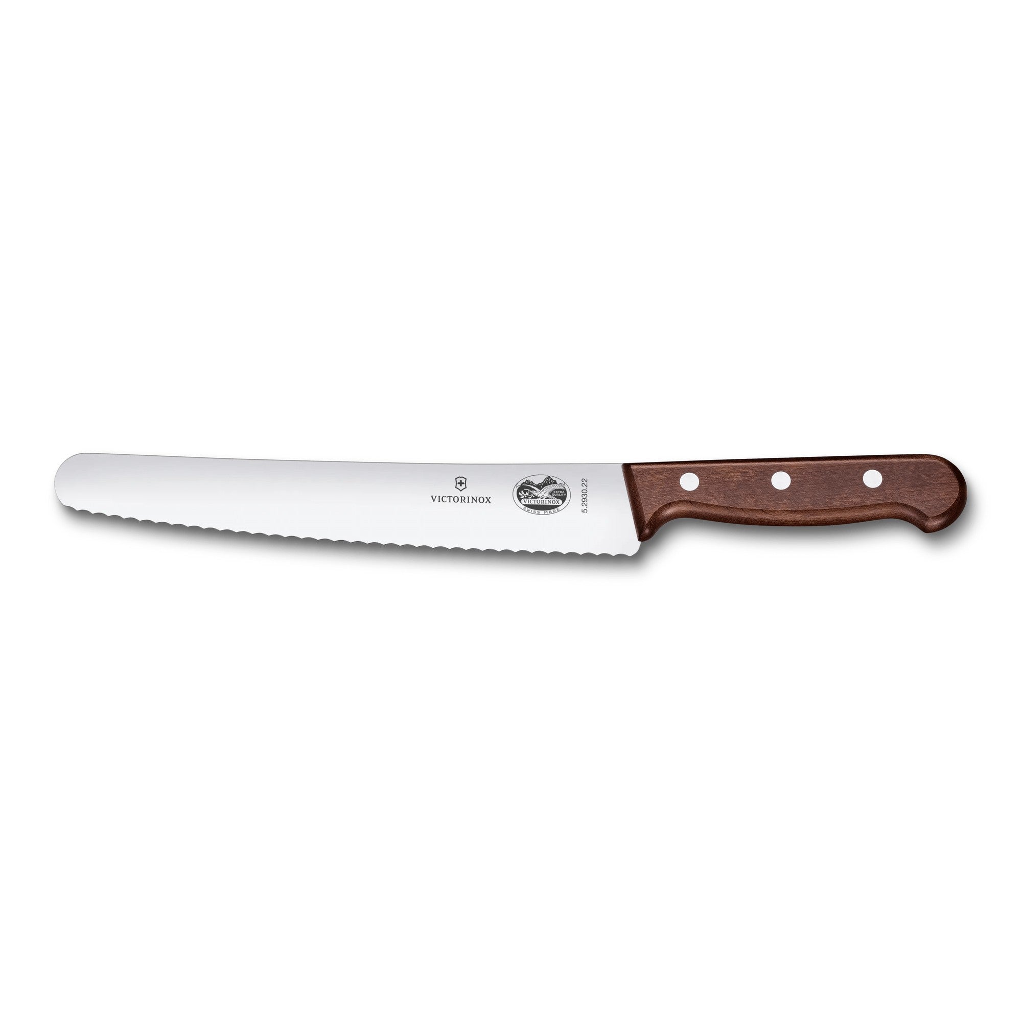 Victorinox Wood Brot- und Konditormesser, 22 cm mit Gravur