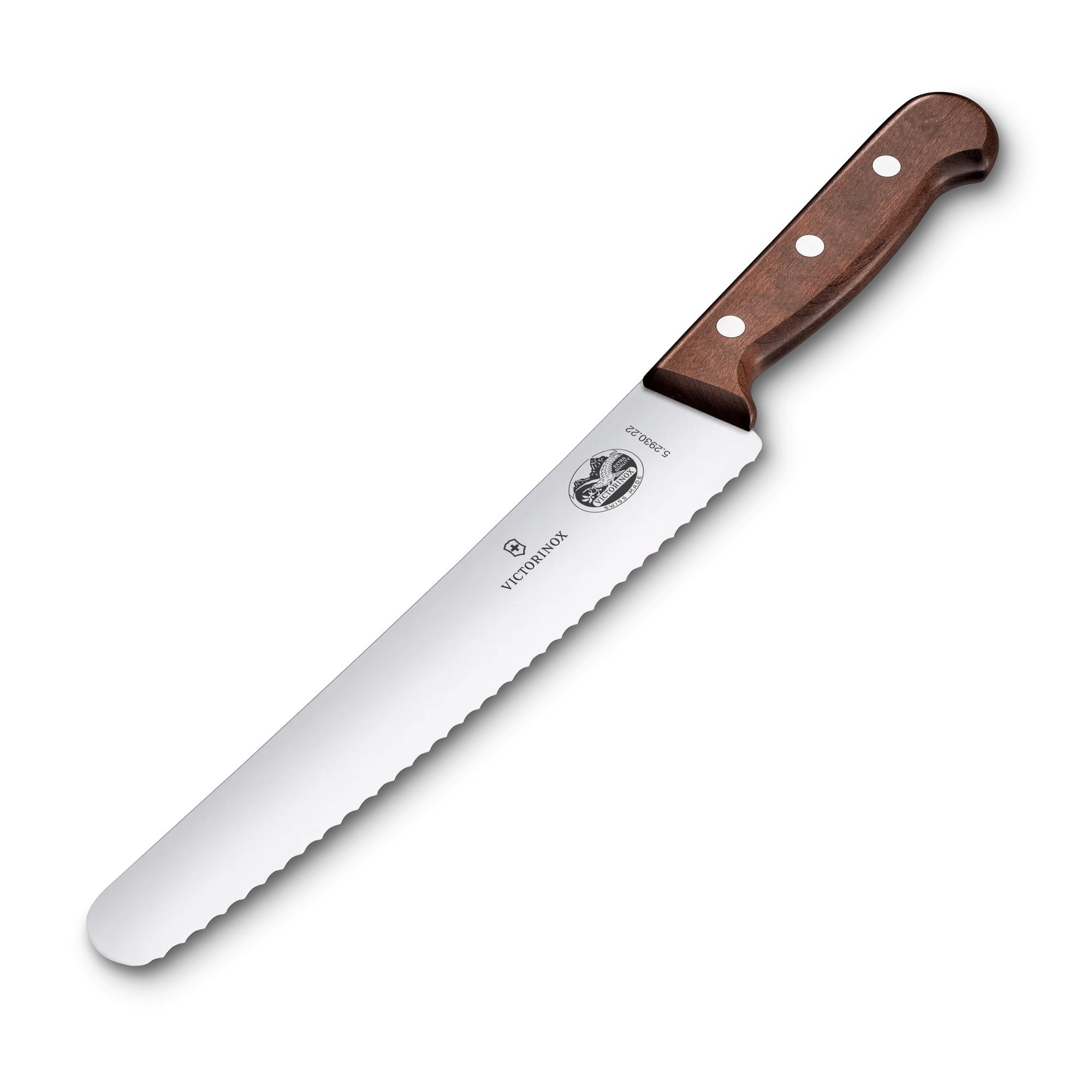 Victorinox Wood Brot- und Konditormesser, 22 cm mit Gravur