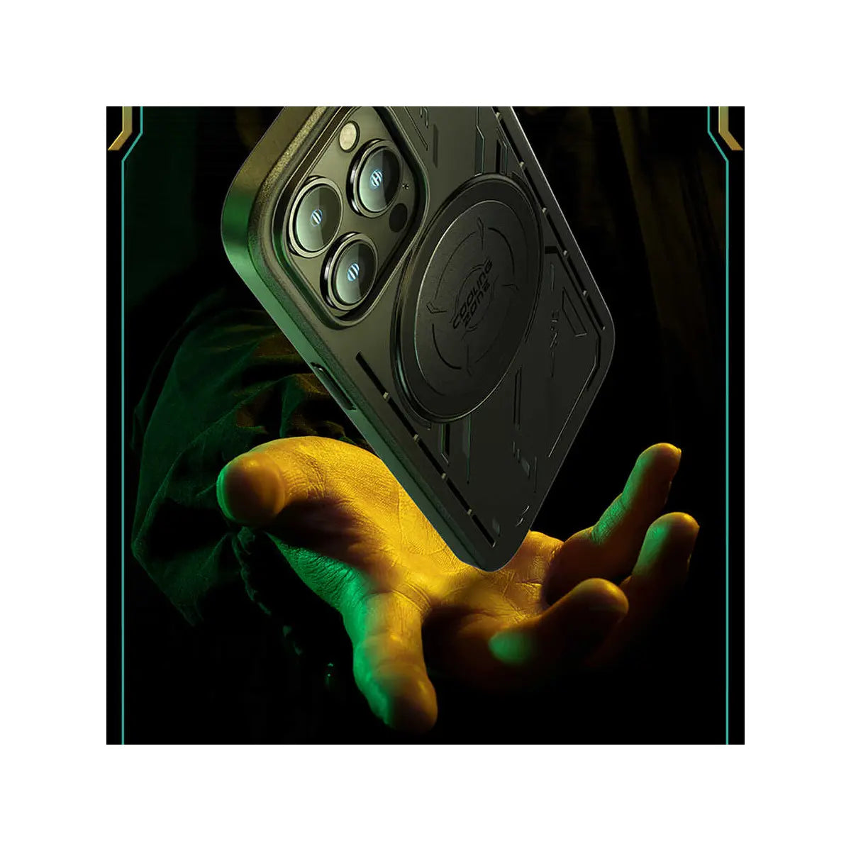 Benks – Gamers Pick Case kompatibel mit MagSafe, Schwarz iPhone 13 Pro