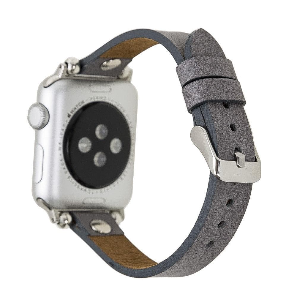 Clitheroe Ferro Apple Watch Leather Strap Bouletta LTD