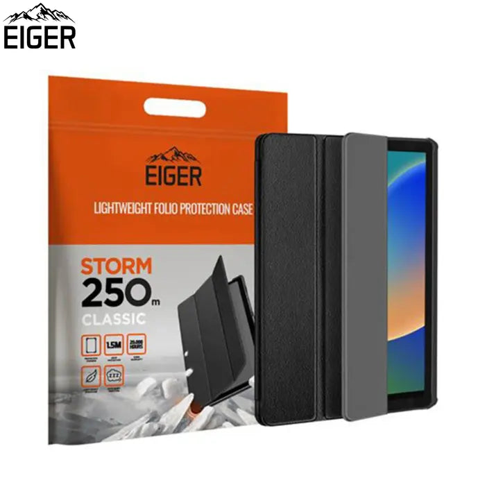 Eiger iPad 10.2 Smart Cover Hülle Storm 250m Schwarz