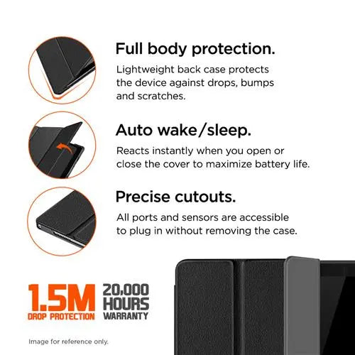 Eiger iPad 10.2 Smart Cover Hülle Storm 250m Schwarz