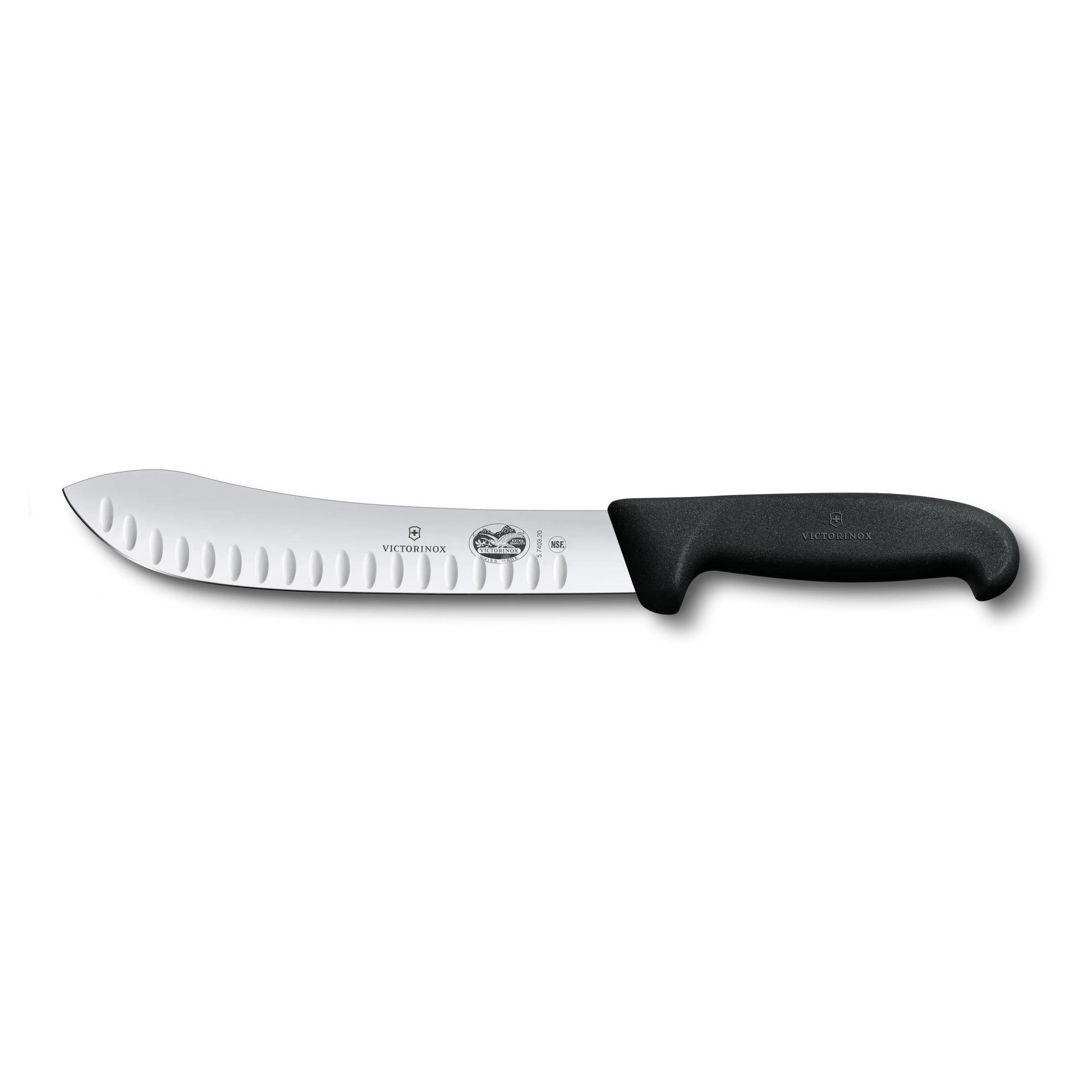 Victorinox Fibrox Schlacht- und Bankmesser, 20 cm mit Gravur