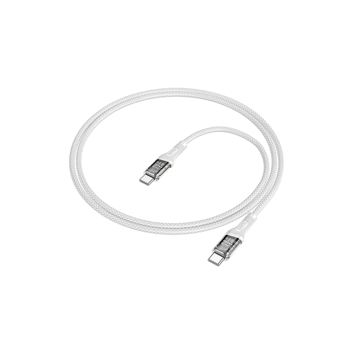 Hoco U111 USB-C zu USB-C Kabel 60W – Schnellladen & Datenkabel 1.2 m